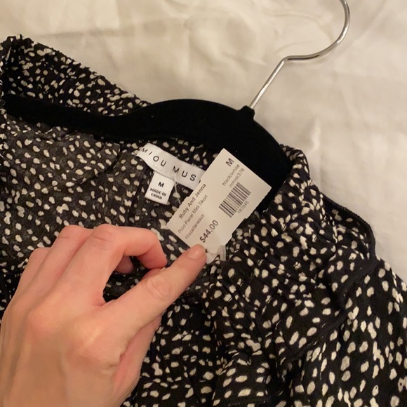 Ruby and Jenna Black with white dots skirt - Picture 4 of 4